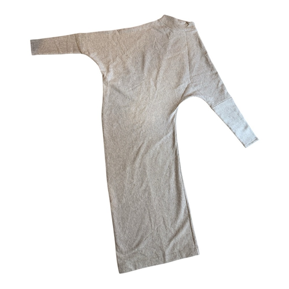 MARELLA Asymmetrical Light Gray Dress - Picture 2 of 7